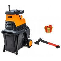 Садовый измельчитель GTM DS2800/45, ножевой механизм + топор (DS2800/45)