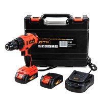Аккумуляторный ударный шуруповерт GTM DSI18/60BL бесщеточный + 2 АКБ и ЗУ в кейсе