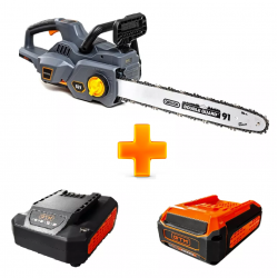 Акумуляторна ланцюгова пилка GTM CS56/3000BL KIT 56В + АКБ 8Ah та ЗУ (CS56/3000BL_KIT)