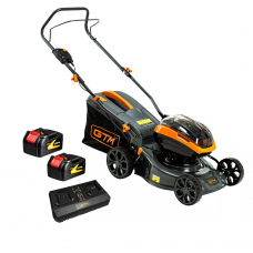 Газонокосарка акумуляторна GTM BLM42 (2 АКБ 4Аг + ЗП)