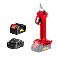 Секатор аккумуляторный GTM GS18/30B + набор АКБ 1 на 4 Ah и зарядное устройство 4А