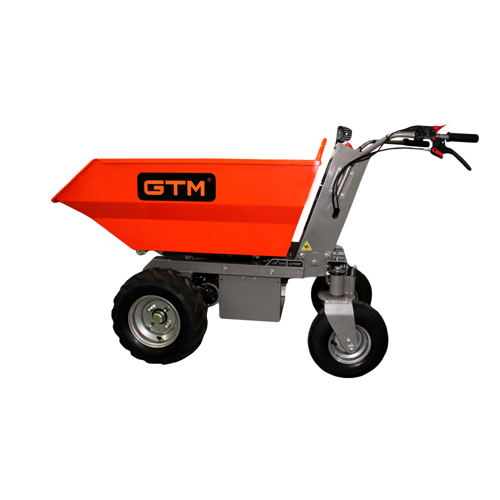 Самохідний будівельний акумуляторний візок думпер GTM E50M/32A 500 кг на колесах фото 1