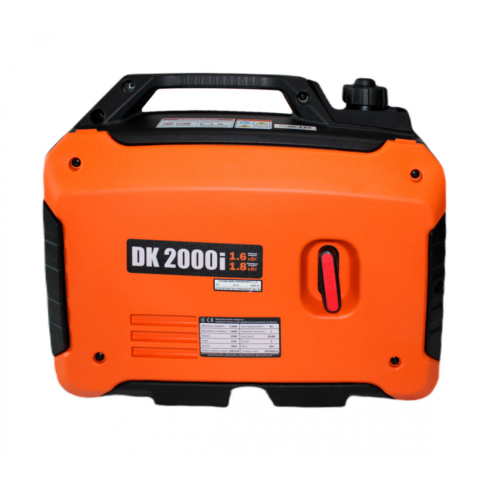 Генератор інверторний 1.6 кВт GTM DK2000i фото 4