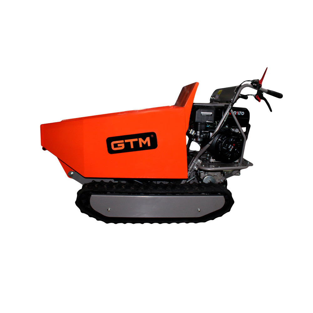 Візок думпер будівельний самохідний GTM D50HA 500 кг на гусеницях (8,3 к.с.) фото 2