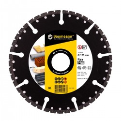 Круг алмазний вiдрiзний 1A1RSS V 125x2,5/1,5x6x22,2 Pro Rex