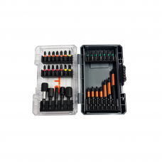 Набір біт ударних 33 од., тримач біт, шестигр. біти, адаптери