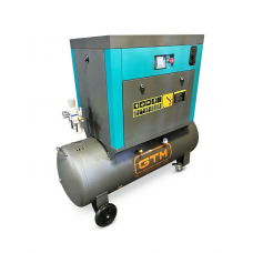 Компресор гвинтовий рес-200л 1000л/хв 7,5кВт 8бар 380В/інвертор/кожух