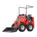 Минипогрузчик колесный GTM RIX600 238/600кг/дизель.11,7л.с.