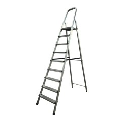 Стрем'янка одностороння GTM KMH0109 алюмінієва, 9 сходинок 1770 мм (KMH0109)