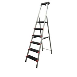 Стрем'янка одностороння GTM KMH0106BP алюмінієва, 6 сходинок 1310 мм (KMH0106BP)