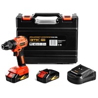 Акумуляторний безщітковий шуруповерт GTM DS18/50BL + 2 АКБ та ЗУ в кейсі (DS18/50BL)