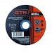 Круг відрізний GTM 125*1.2*22 сталь (GTM_125_12_22)