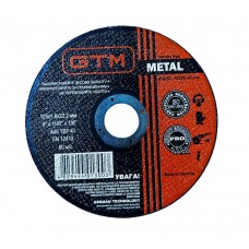 Круг відрізний GTM 125*1.6*22 сталь (GTM_125_16_22)