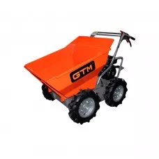 Самоходная строительная тележка думпер GTM T30 300 кг на колесах